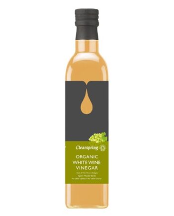 Hvid Vins Eddike Økologisk 500 - Clearspring Wineforyou  - 5021554983194