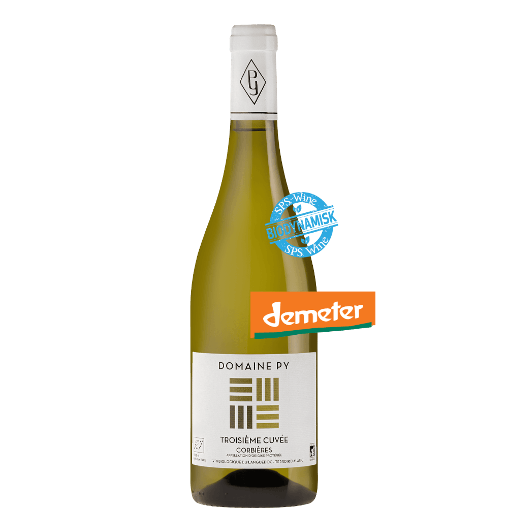 Hvid Domaine 3eme Cuve Blanc Biodynamisk Vin 2024 Languedoc Frankrig - Wineforyou