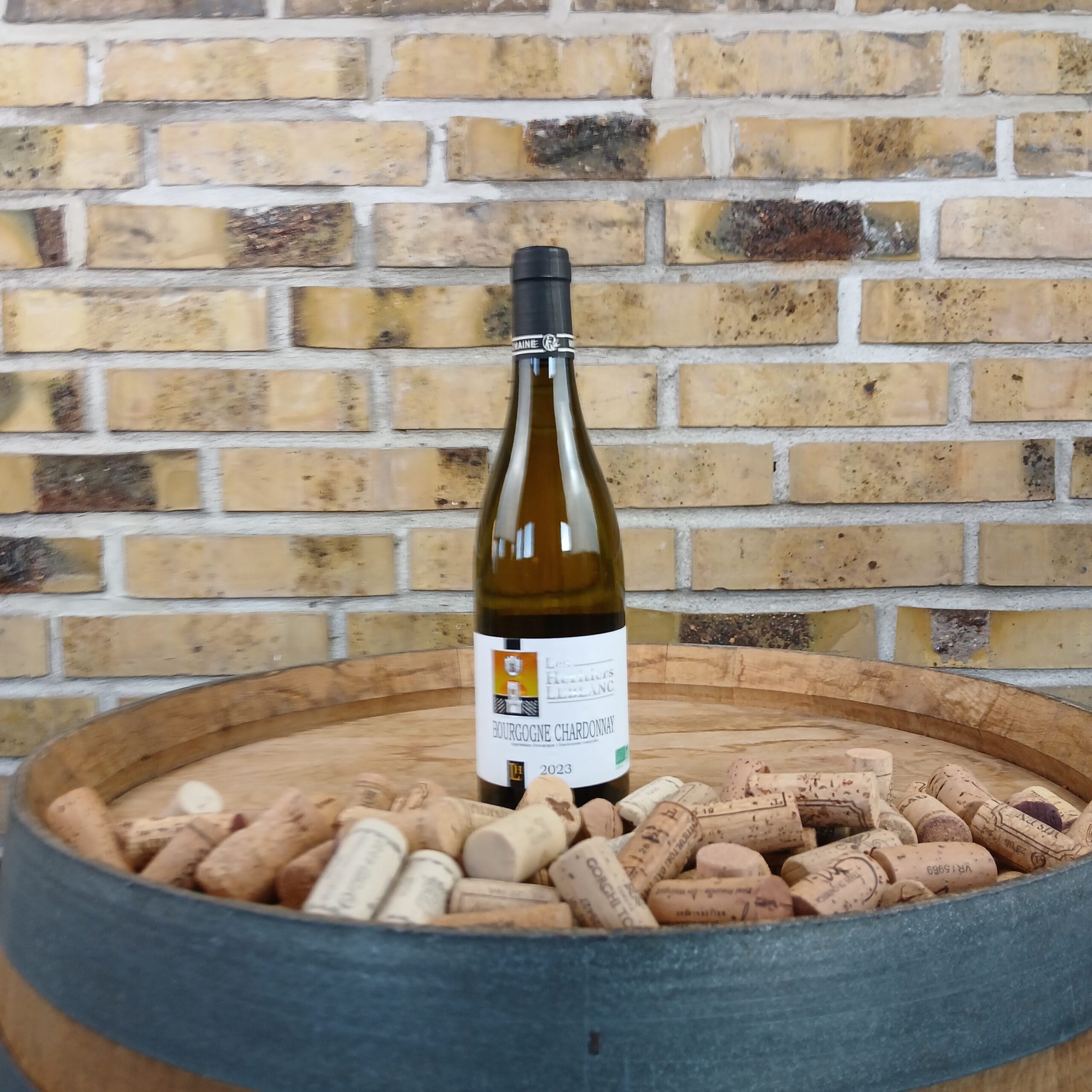 Hvid Les Heritiers Leblanc Bourgogne Chardonnay Vin Bourgogne Frankrig 2023 - Wineforyou