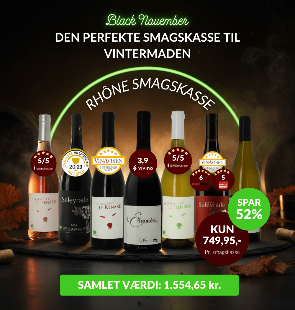 Rhne Smagskasse Økologiske Franske Klasse Vine - Wineforyou