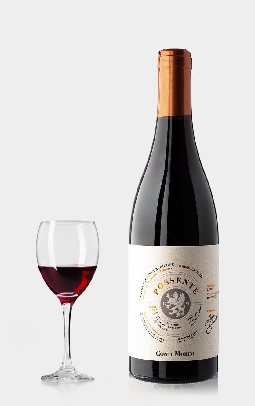 Conti Morini Possente Merlot Cabernet 2023 - Conti Morini Wineforyou - 8034125520497