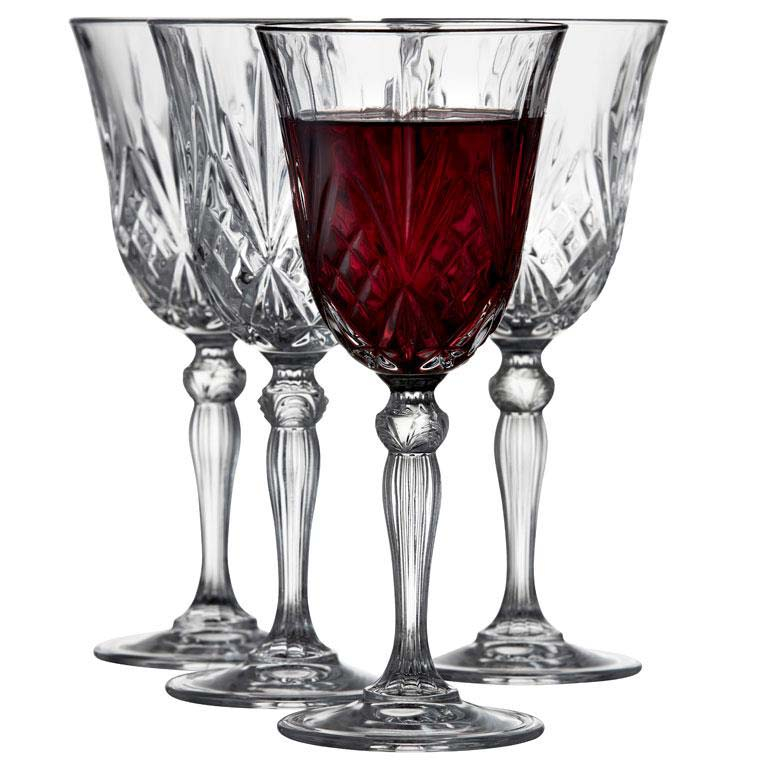 Lyngby Glas Krystal Melodia Rødvin Stk - Lyngby Glas Wineforyou - 5722009160985