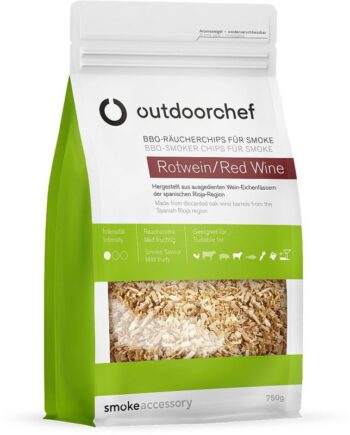 Outdoorchef Rygechips Rødvin 523 Rygechips Fra Spanien - Outdoorchef Wineforyou  - 7611984043919